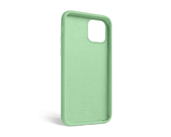Чехол Full Silicone Case для Apple iPhone 12, 12 Pro pistachio (71)
