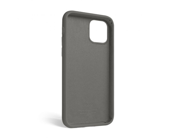 Чохол Full Silicone Case для Apple iPhone 12, 12 Pro titanium grey (74)