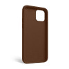 Чохол Full Silicone Case для Apple iPhone 12, 12 Pro dark brown (75)