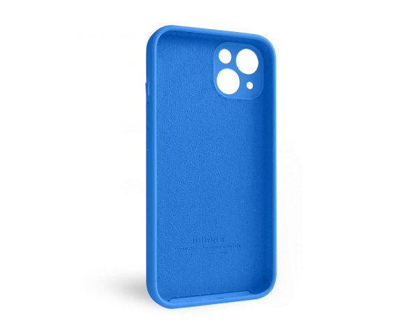 Чехол Full Silicone Case для Apple iPhone 13 royal blue (03) закрытая камера