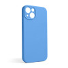 Чехол Full Silicone Case для Apple iPhone 13 royal blue (3) закрытая камера (без логотипа)