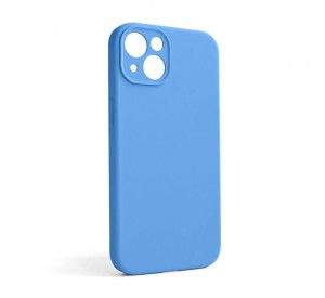Чехол Full Silicone Case для Apple iPhone 13 royal blue (3) закрытая камера (без логотипа)