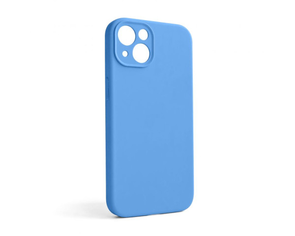 Чехол Full Silicone Case для Apple iPhone 13 royal blue (3) закрытая камера (без логотипа)