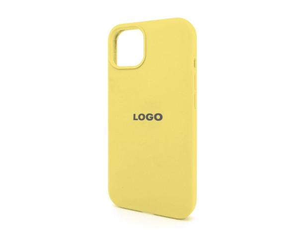 Чехол Full Silicone Case для Apple iPhone 13 yellow (04)