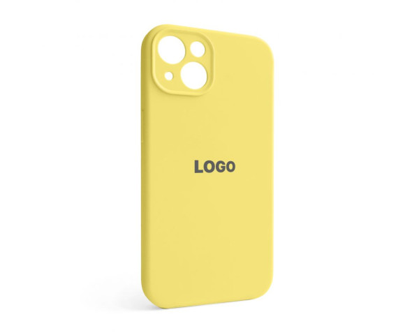 Чохол Full Silicone Case для Apple iPhone 13 yellow (04) закрита камера