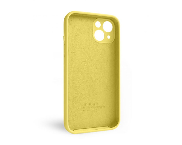 Чохол Full Silicone Case для Apple iPhone 13 yellow (04) закрита камера