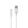 Кабель USB WALKER C308 Lightning white
