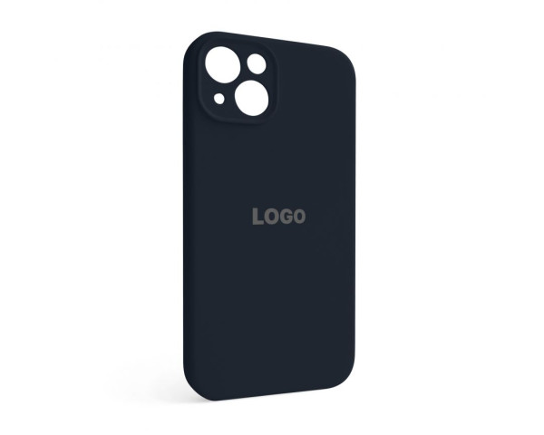 Чохол Full Silicone Case для Apple iPhone 13 dark blue (08) закрита камера