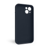 Чохол Full Silicone Case для Apple iPhone 13 dark blue (08) закрита камера