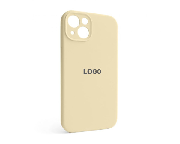 Чохол Full Silicone Case для Apple iPhone 13 antique white (10) закрита камера
