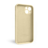 Чохол Full Silicone Case для Apple iPhone 13 antique white (10) закрита камера