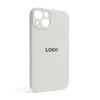 Чохол Full Silicone Case для Apple iPhone 13 stone grey (11) закрита камера