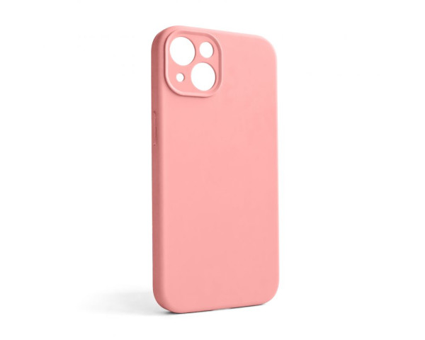 Чохол Full Silicone Case для Apple iPhone 13 light pink (12) закрита камера (без логотипу)
