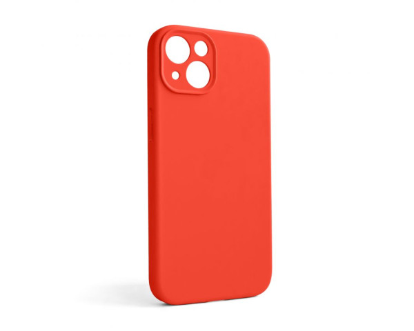 Чехол Full Silicone Case для Apple iPhone 13 orange (13) закрытая камера (без логотипа)