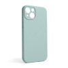Чохол Full Silicone Case для Apple iPhone 13 turquoise (17) закрита камера (без логотипу)