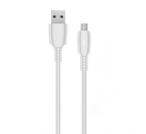 Кабель USB WALKER C308 Micro white