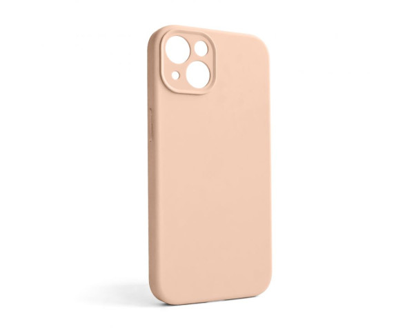 Чохол Full Silicone Case для Apple iPhone 13 nude (19) закрита камера (без логотипу)