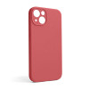 Чохол Full Silicone Case для Apple iPhone 13 camellia (25) закрита камера (без логотипу)