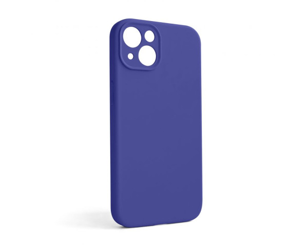 Чехол Full Silicone Case для Apple iPhone 13 purple (34) закрытая камера (без логотипа)