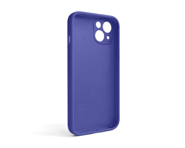 Чехол Full Silicone Case для Apple iPhone 13 purple (34) закрытая камера (без логотипа)