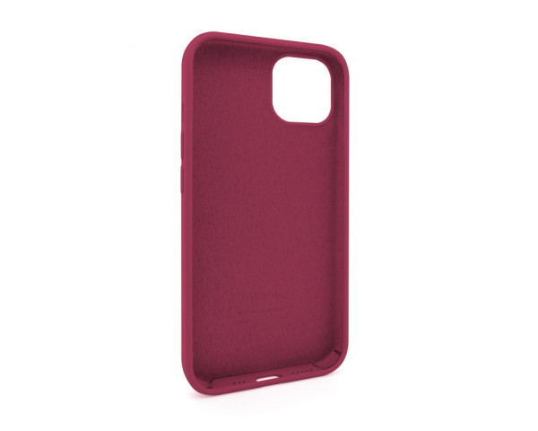 Чехол Full Silicone Case для Apple iPhone 13 rose red (37)