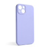 Чохол Full Silicone Case для Apple iPhone 13 lilac (39) закрита камера (без логотипу)