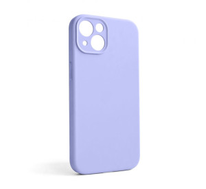 Чохол Full Silicone Case для Apple iPhone 13 lilac (39) закрита камера (без логотипу)