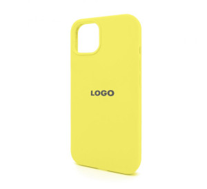 Чехол Full Silicone Case для Apple iPhone 13 flash lime (41)