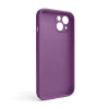 Чехол Full Silicone Case для Apple iPhone 13 grape (43) закрытая камера (без логотипа)