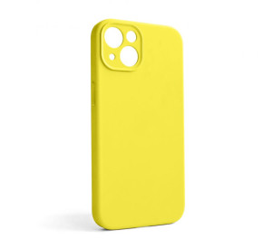 Чохол Full Silicone Case для Apple iPhone 13 canary yellow (50) закрита камера (без логотипу)