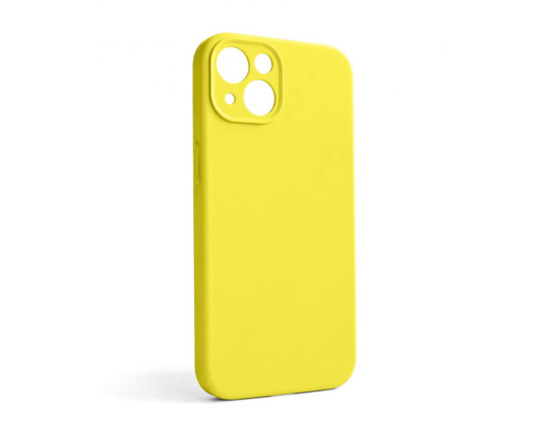 Чохол Full Silicone Case для Apple iPhone 13 canary yellow (50) закрита камера (без логотипу)
