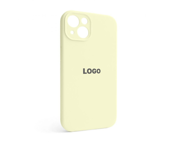 Чохол Full Silicone Case для Apple iPhone 13 mellow yellow (51) закрита камера