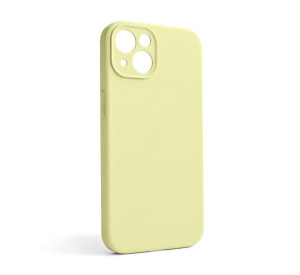 Чохол Full Silicone Case для Apple iPhone 13 mellow yellow (51) закрита камера (без логотипу)