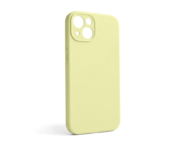 Чохол Full Silicone Case для Apple iPhone 13 mellow yellow (51) закрита камера (без логотипу)
