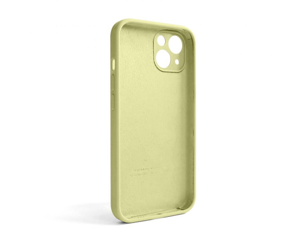 Чохол Full Silicone Case для Apple iPhone 13 mellow yellow (51) закрита камера (без логотипу)