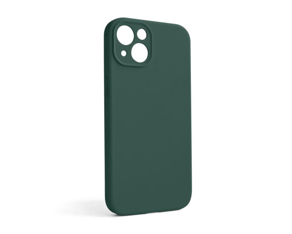 Чохол Full Silicone Case для Apple iPhone 13 pine green (55) закрита камера (без логотипу)
