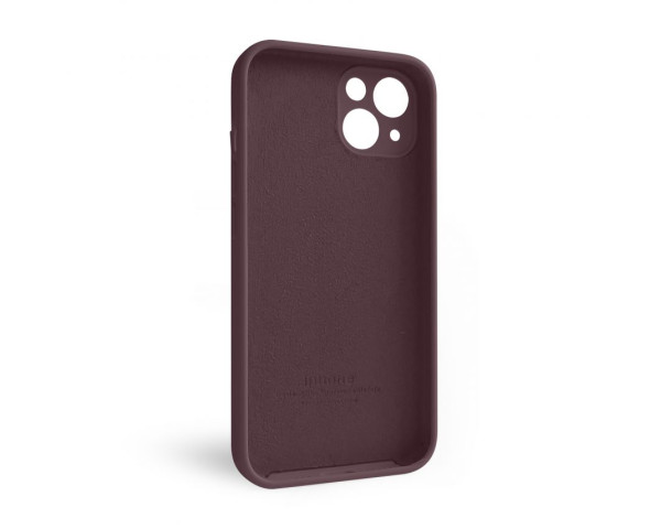 Чехол Full Silicone Case для Apple iPhone 13 plum (57) закрытая камера