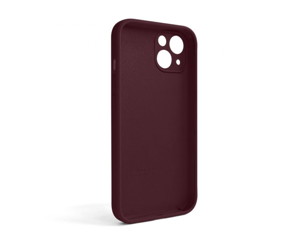Чохол Full Silicone Case для Apple iPhone 13 plum (57) закрита камера (без логотипу)