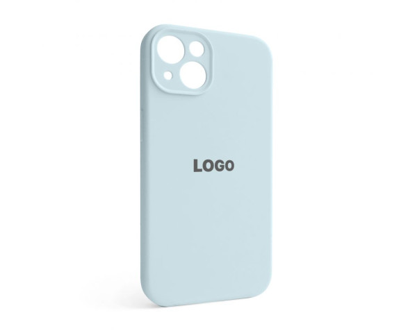 Чохол Full Silicone Case для Apple iPhone 13 sky blue (58) закрита камера