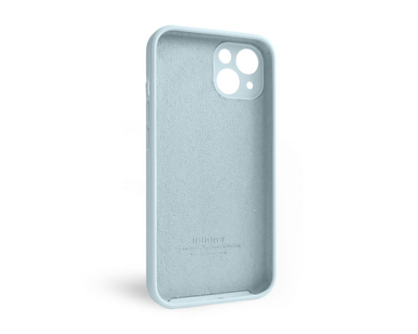 Чохол Full Silicone Case для Apple iPhone 13 sky blue (58) закрита камера