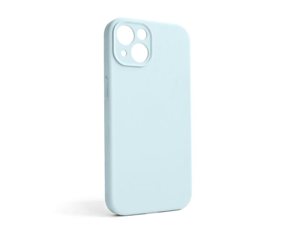 Чохол Full Silicone Case для Apple iPhone 13 sky blue (58) закрита камера (без логотипу)