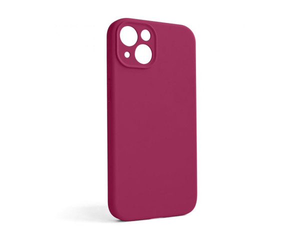 Чохол Full Silicone Case для Apple iPhone 13 pomegranate (59) закрита камера (без логотипу)