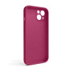 Чохол Full Silicone Case для Apple iPhone 13 pomegranate (59) закрита камера (без логотипу)