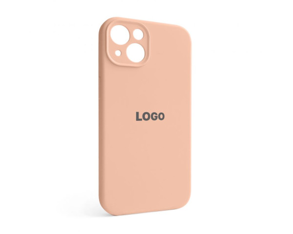 Чехол Full Silicone Case для Apple iPhone 13 grapefruit (61) закрытая камера