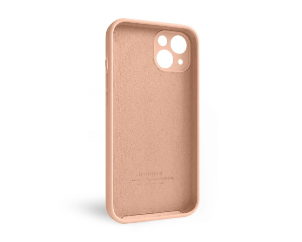 Чехол Full Silicone Case для Apple iPhone 13 grapefruit (61) закрытая камера