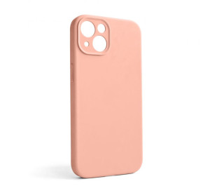 Чехол Full Silicone Case для Apple iPhone 13 grapefruit (61) закрытая камера (без логотипа)
