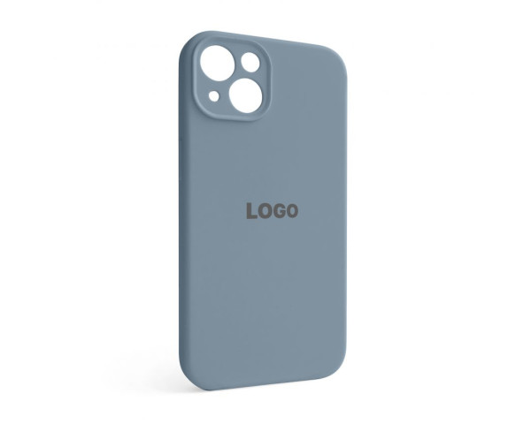 Чехол Full Silicone Case для Apple iPhone 13 sierra blue (62) закрытая камера