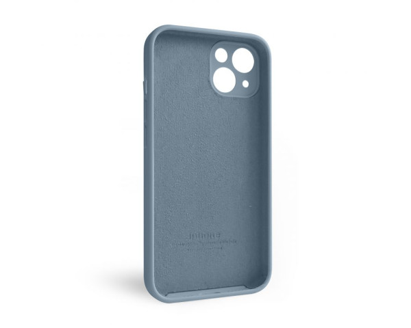 Чехол Full Silicone Case для Apple iPhone 13 sierra blue (62) закрытая камера