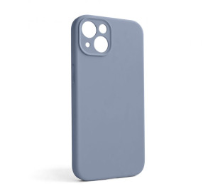 Чохол Full Silicone Case для Apple iPhone 13 sierra blue (62) закрита камера (без логотипу)