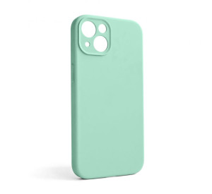 Чохол Full Silicone Case для Apple iPhone 13 new blue (67) закрита камера (без логотипу)